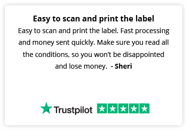 Easy to scan and print the label